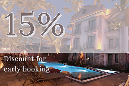 15% Discount For Early Booking
